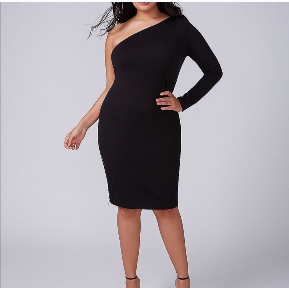 Lane Bryant off shoulder dress
